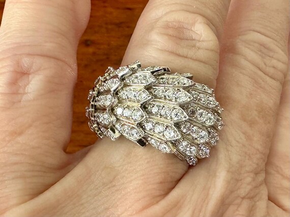 Sonia B Dragon Scale Statement Ring Sterling Silv… - image 6