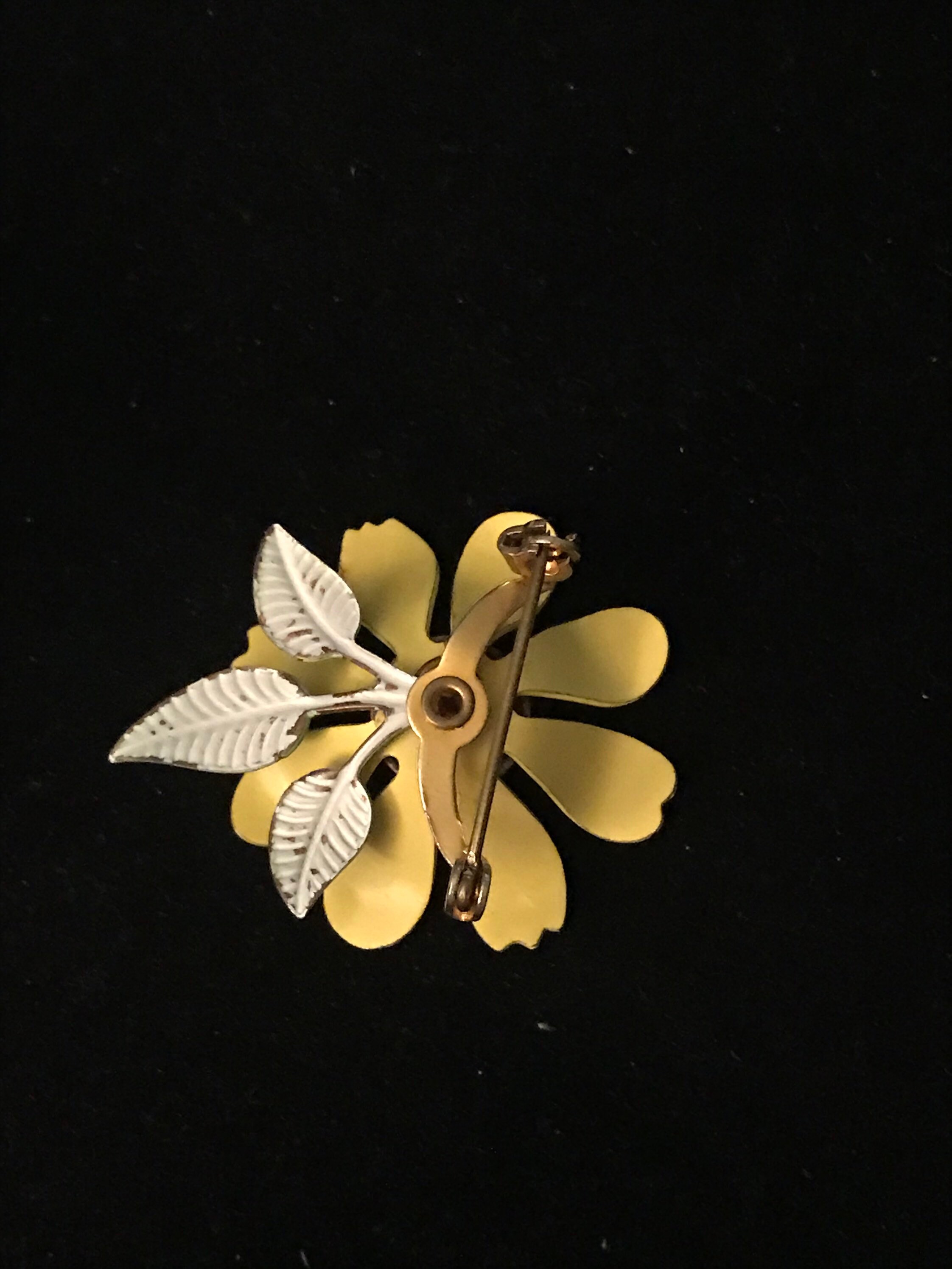 Vintage Enamel Pins Brooches Lot Pansy Brooch Daisy Brooch Etsy