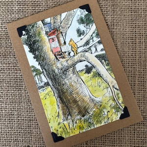 Anniversaire fait main - Carte de vœux - Winnie l'ourson