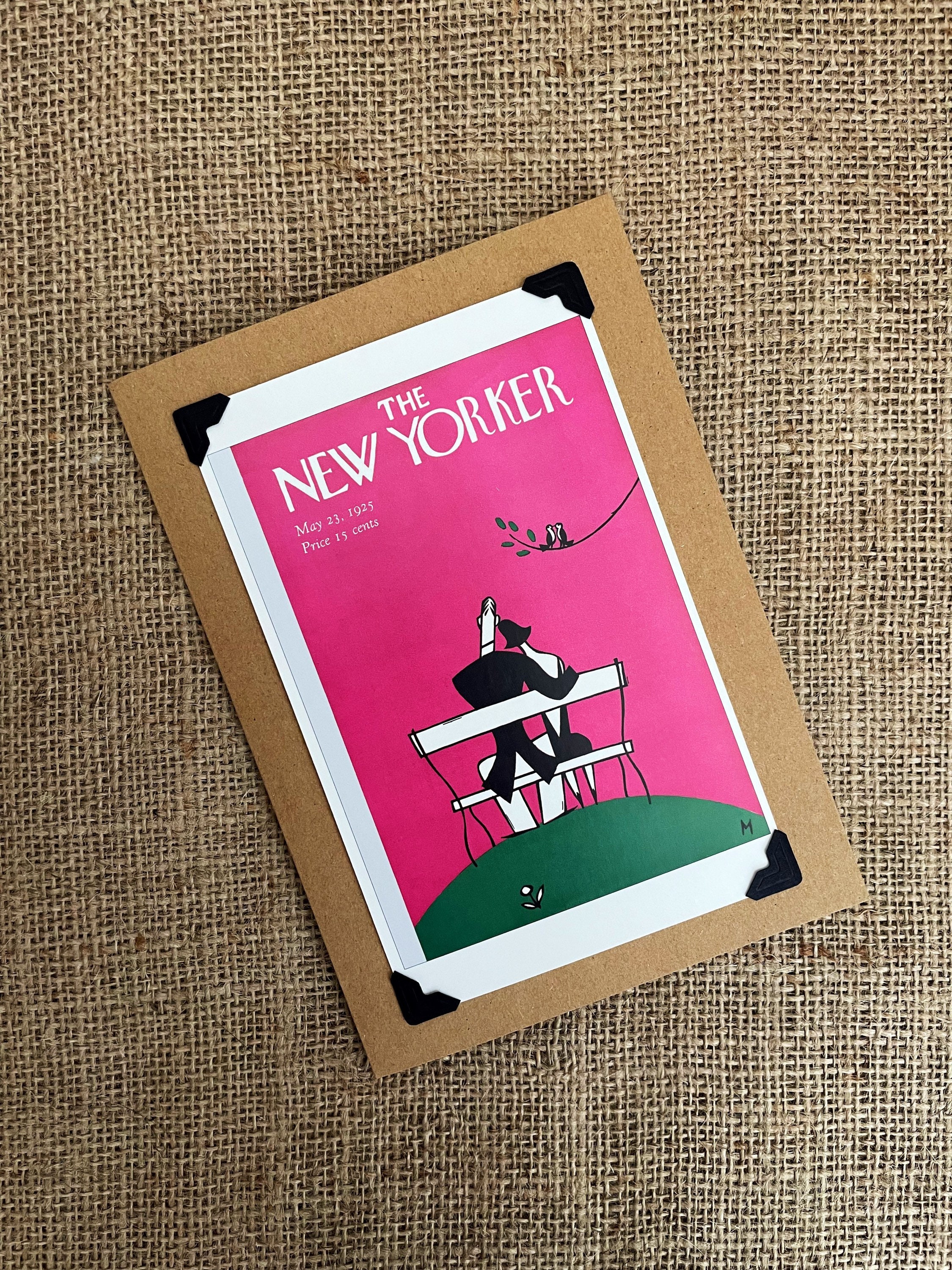 Handmade Birthday Greeting Card the New Yorker Iconic - Etsy