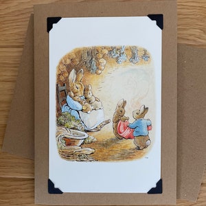 Handmade Birthday - Greeting Card - Beatrix Potter - Peter Rabbit