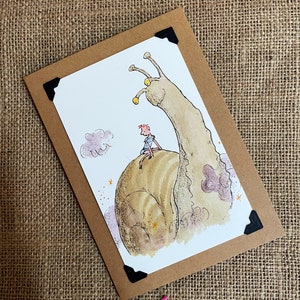 Roald Dahl Compleanno fatto a mano - Biglietto d'auguri - Bestie sporche