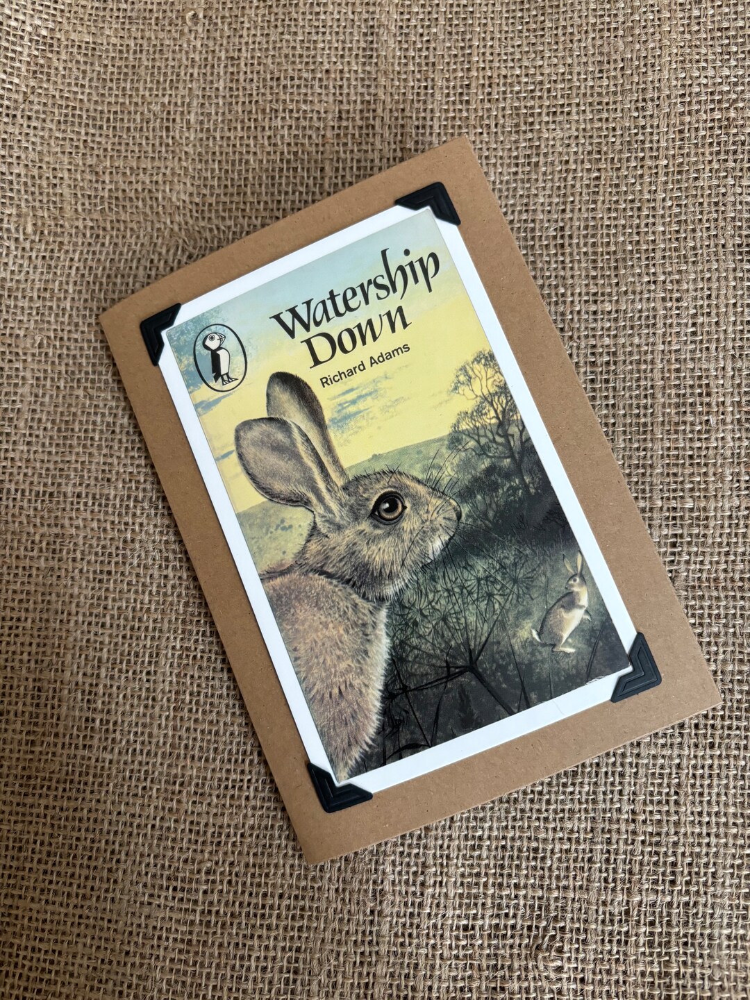 Watership Down Book Cover Handmade Birthday Greeting Card - Etsy