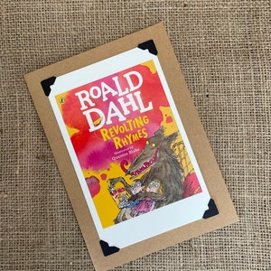 Handmade Birthday - Greeting Card - Revolting Rhymes - Roald Dahl