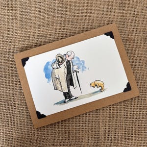 Carte de vœux d'anniversaire faite à la main. Winnie l'ourson