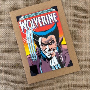 Handmade Birthday Greeting Card - Marvel Comics - Wolverine