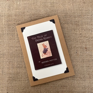 Handmade Greeting Card - Beatrix Potter - Peter Rabbit