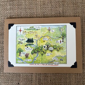 Anniversaire fait main - Carte de vœux - Winnie l'ourson