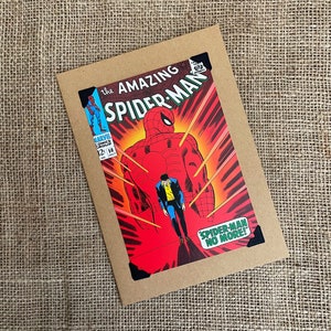 Compleanno fatto a mano - Biglietto di auguri - Marvel Comics - Spider-Man