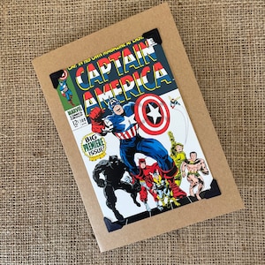 Compleanno fatto a mano - Biglietto di auguri - Marvel Comics - Capitan America