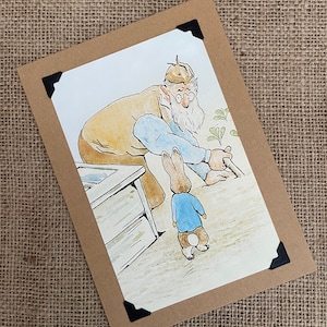 Handmade Birthday - Greeting Card - Beatrix Potter - The Tale Of Peter Rabbit