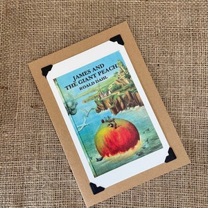 Handmade Birthday - Greeting Card - James And The Giant Peach - Roald Dahl