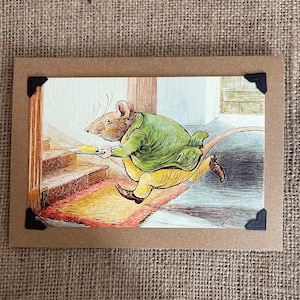 Compleanno fatto a mano - Biglietto di auguri - Beatrix Potter - Il racconto di Samuel Whiskers