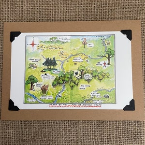 Anniversaire fait main - Carte de vœux - Winnie l'ourson