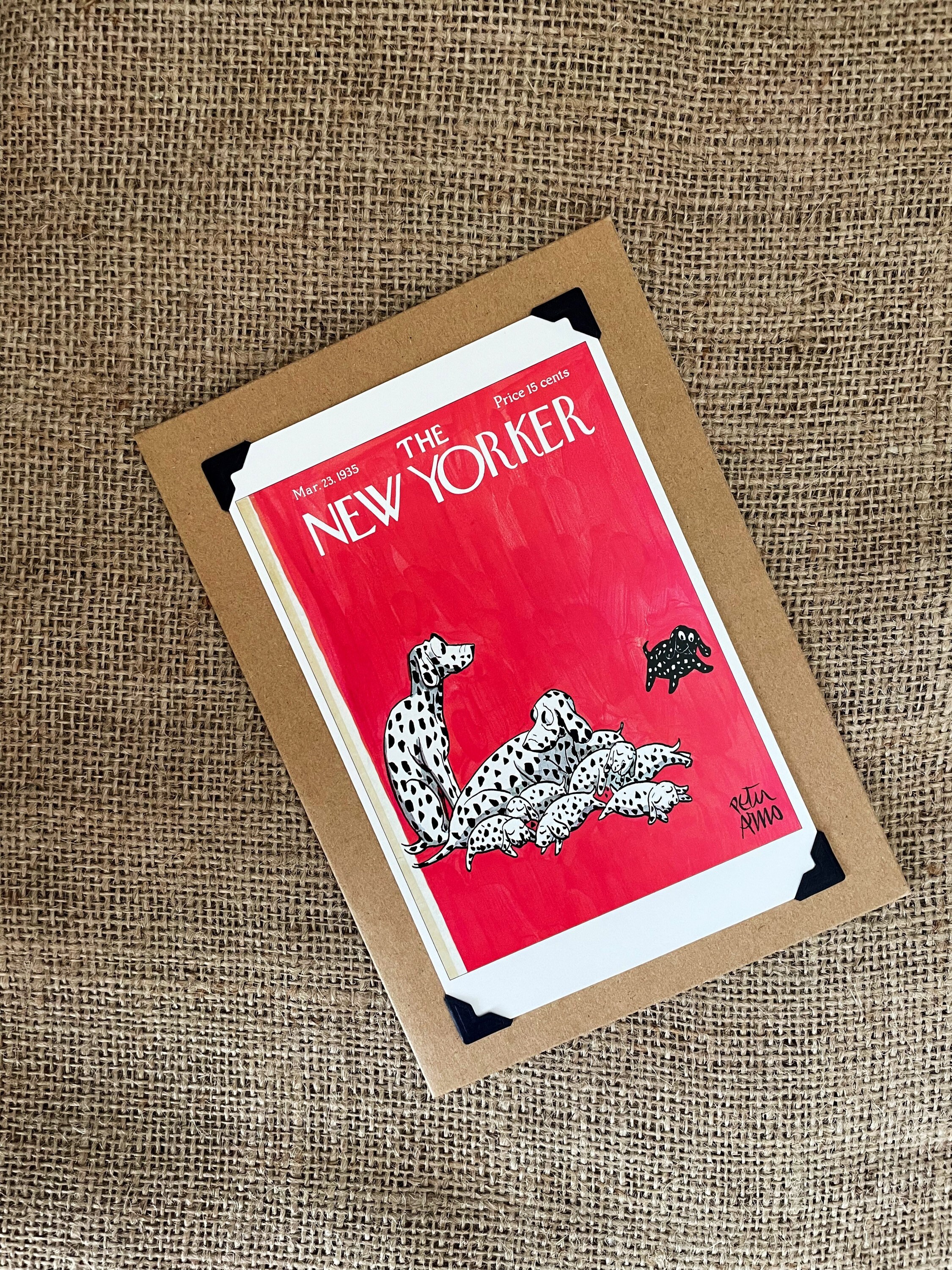 Handmade Birthday Greeting Card the New Yorker Iconic - Etsy