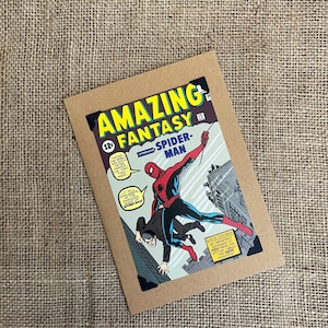 Handmade Birthday - Greeting Card - Marvel Comics.  Spider-Man
