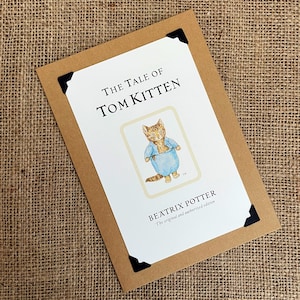Handmade Birthday - Greeting Card - Beatrix Potter - The Tale Of Tom Kitten