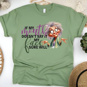 Sassy, Funny, Old Lady, Digital, PNG