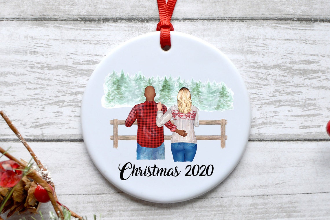 Best Friend Ornament Round Ceramic Ornament Aluminum Etsy