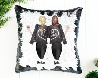 best friend pillow set