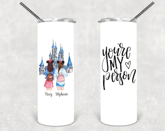 Best Friend Skinny Tumbler, Bestie Tumbler, ,You are my Favorite person,Best Friend Coffee Mug,Favorite bitch to bitch, Bestie Mug,