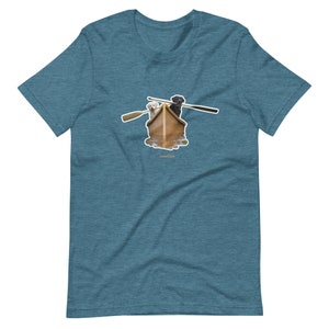 Camiseta unisex recortada de Lewie y Clark