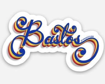 Bastos Sticker, Vinyl Sticker, Filipino Words, Tagalog Saying