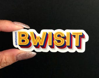 Bwisit Sticker, Funny Sticker, Philippines, Filipino Stickers