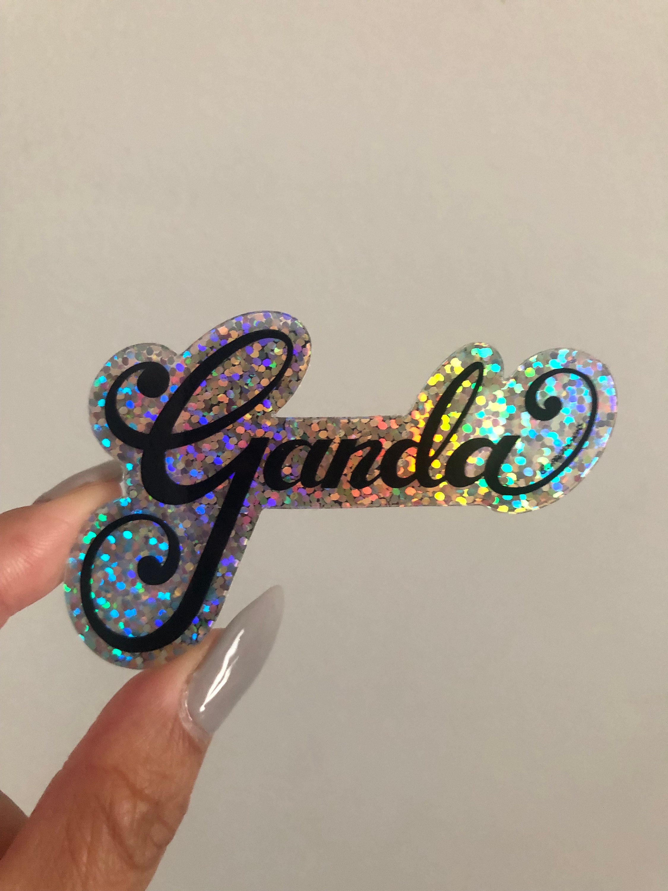Ganda Vinyl Sticker, Beautiful, Glitter Stickers, Filipino Gifts - Etsy