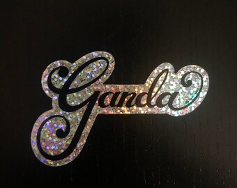 Ganda Vinyl Sticker, Beautiful, Glitter Stickers, Filipino Gifts