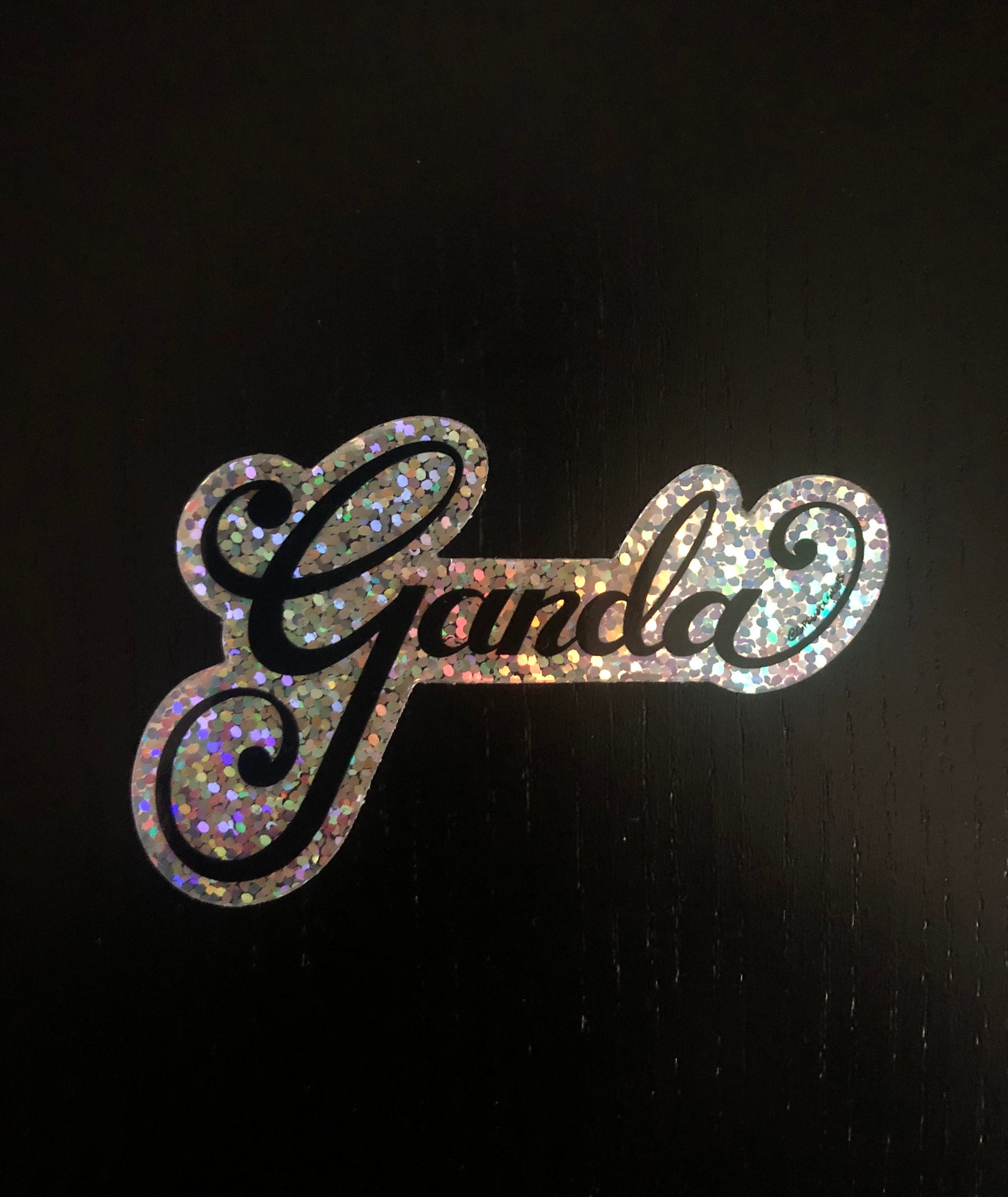 Ganda Vinyl Sticker, Beautiful, Glitter Stickers, Filipino Gifts - Etsy