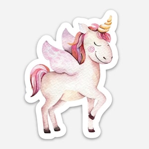 Unicorn Magnet, Fridge Magnet, Unicorn Party Favors, Gifts Under 10