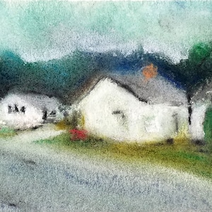 Original Fine Art Pastel Drawing | Michigan 08