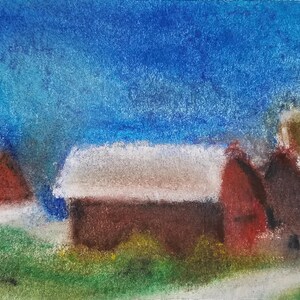 Original Fine Art Pastel Drawing | Michigan 07