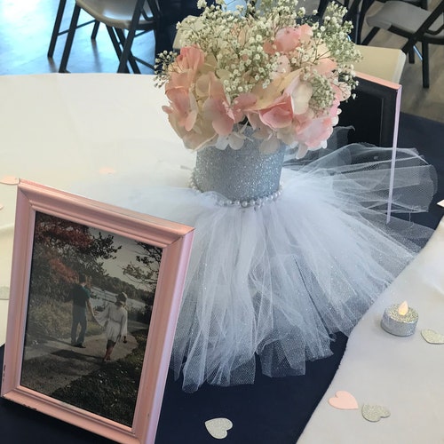 Bridal Shower Centerpiece Vase Etsy