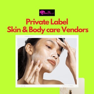 How to Contact Private Label Skin & Body Care Vendors - eBook