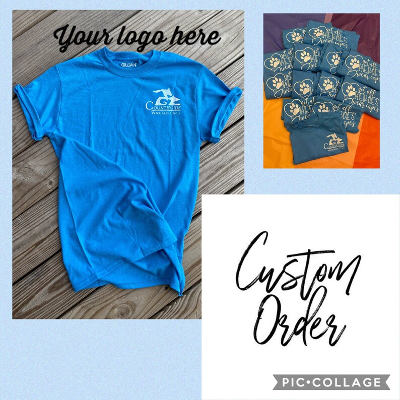 Custom Logo Veterinary T-Shirts