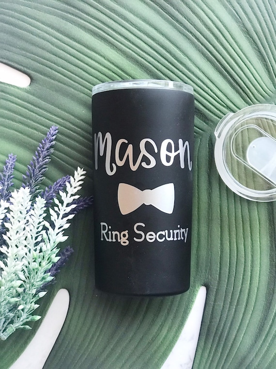 Ring bearer best sale tumbler