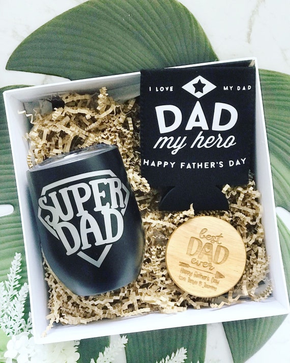 Paquete de regalo personalizado del día del padre / regalos para