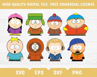 32 pieces south park png