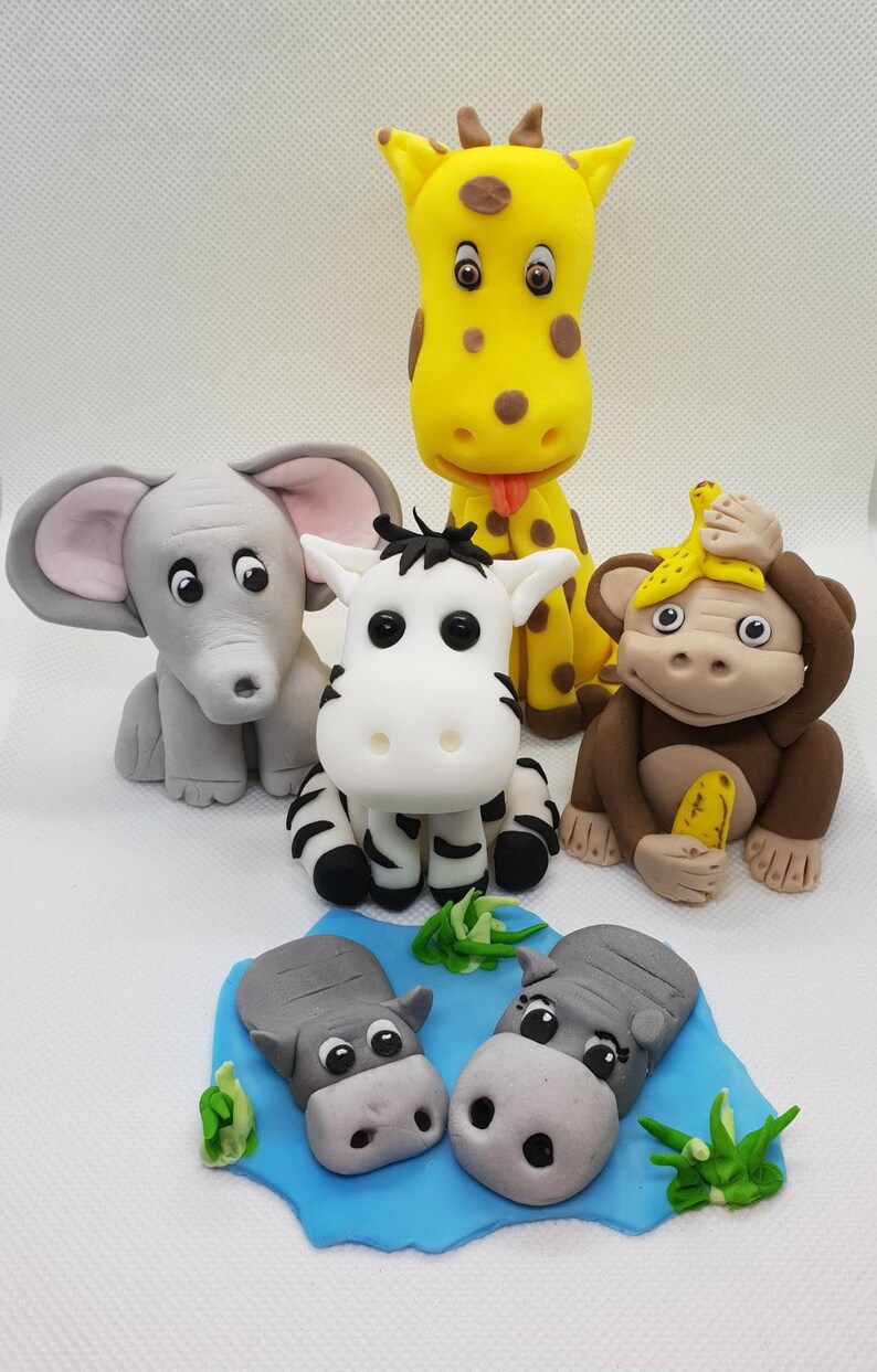 Jungle Cake Toppers | Etsy