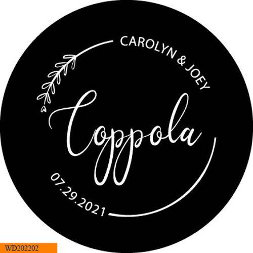 Digital Custom Personalized Gobo Monogram for Wedding Wedding Etsy