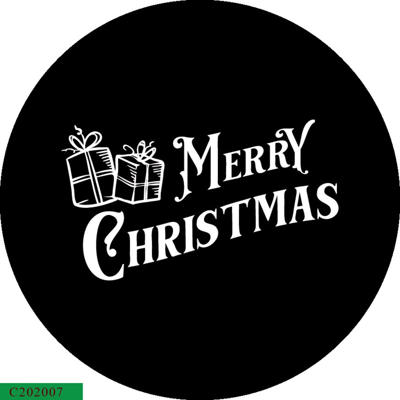 Digital Custom Personalized Gobo for Christmas, Christmas Gobo, Digital ...