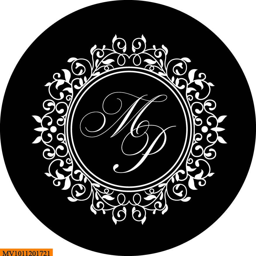 Digital Custom Personalized Gobo Monogram for Wedding Wedding Etsy UK