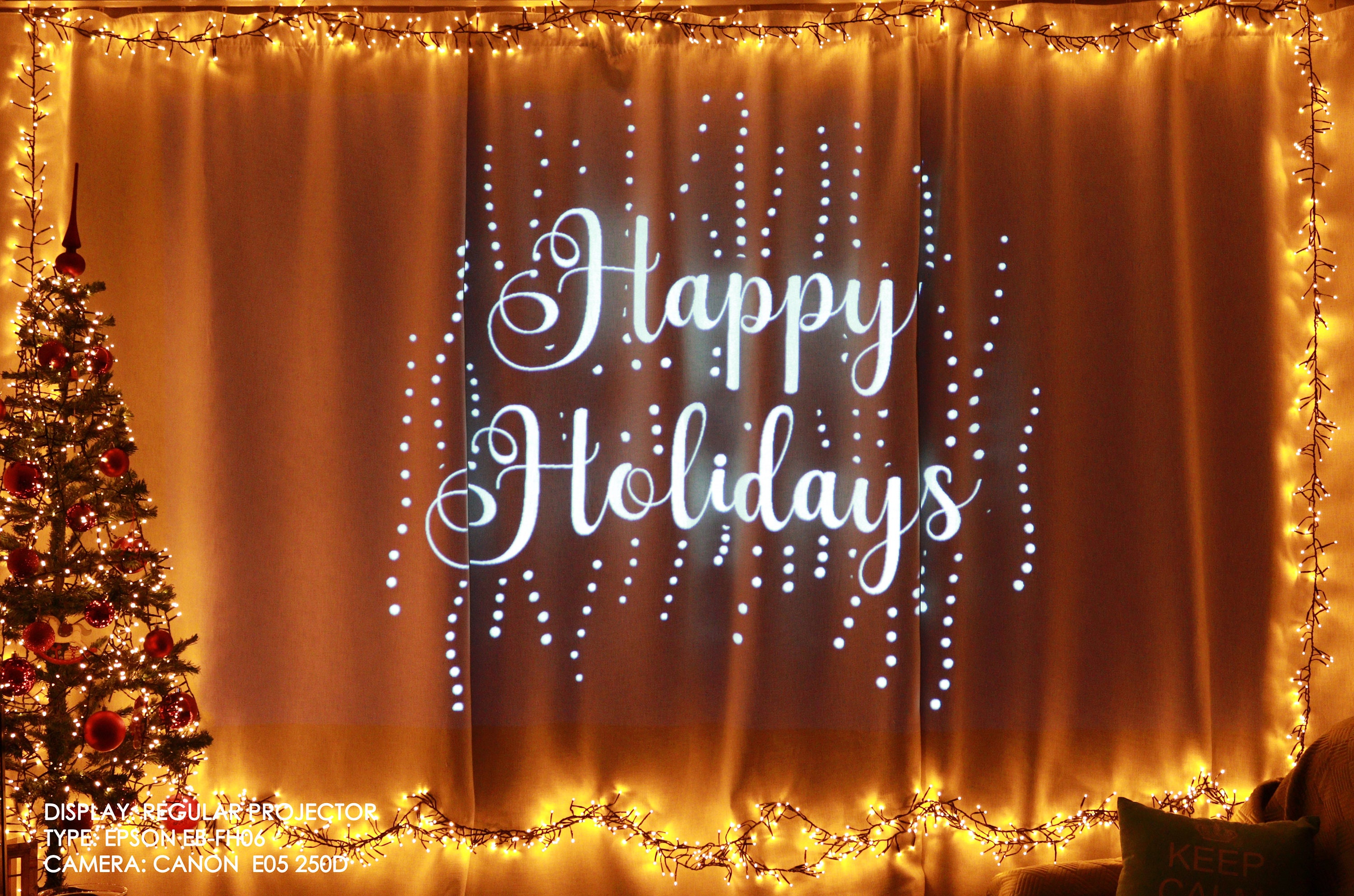 Digital Custom Personalized Gobo for Christmas Christmas - Etsy