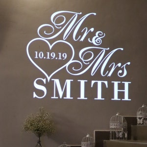 Digital Custom Personalized Gobo Monogram for Wedding, Wedding Gobo, Digital Gobo, Printable Gobo Design