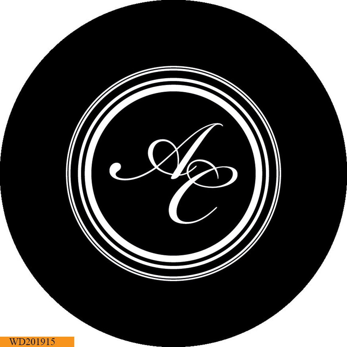 Digital Custom Personalized Gobo Monogram for Wedding Wedding Etsy