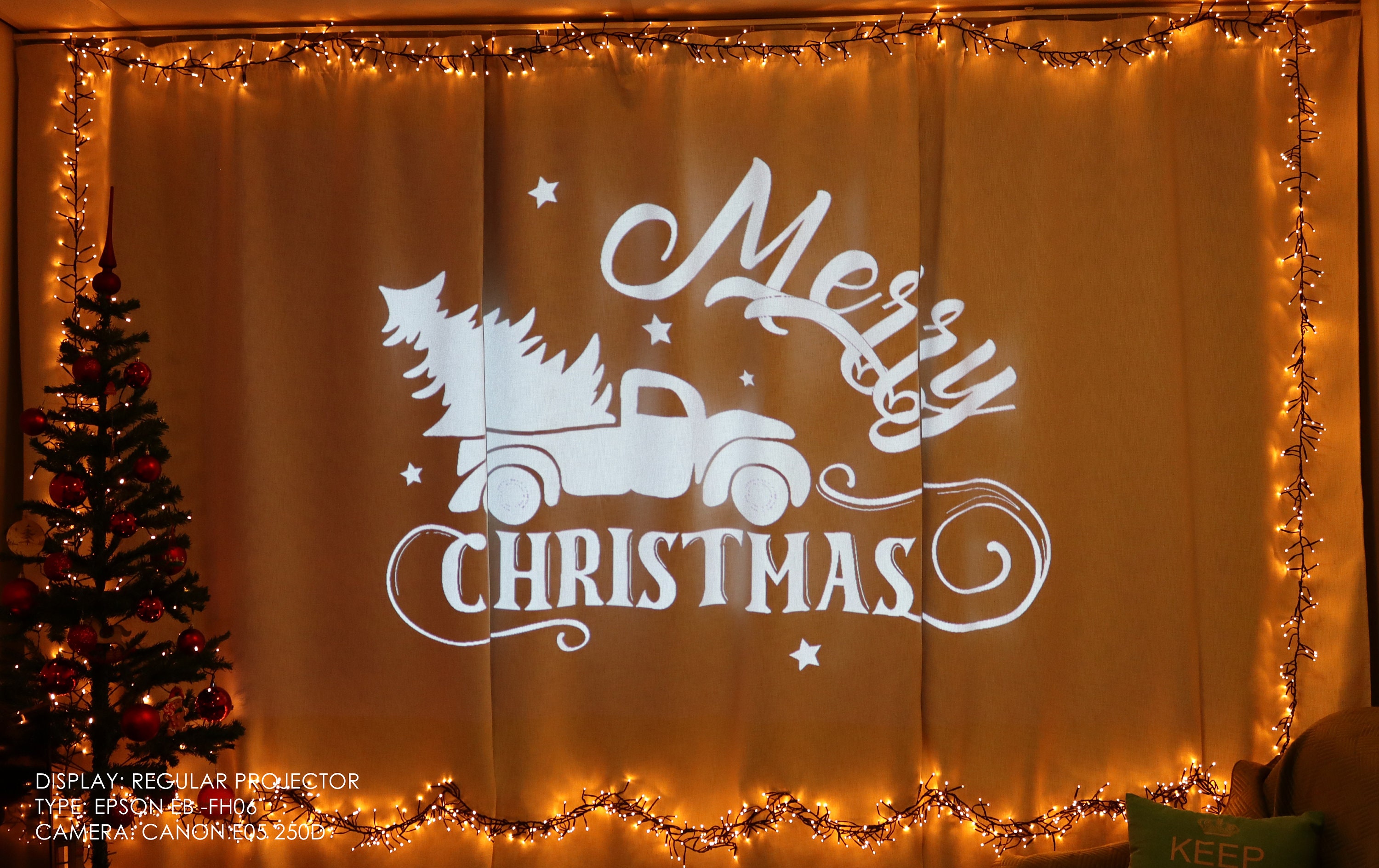 Gobo personnalisé numérique personnalisé pour Noël Gobo de Etsy France