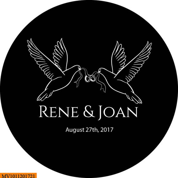 Digital Custom Personalized Gobo Monogram for Wedding, Wedding Gobo, Digital Gobo, Printable Gobo Design