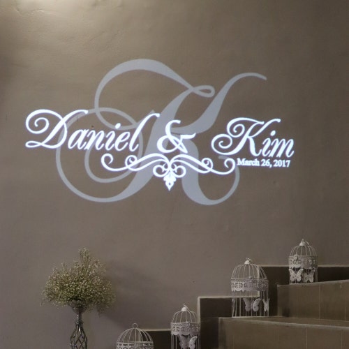 Digital Custom Personalized Gobo Monogram for Wedding Wedding Etsy